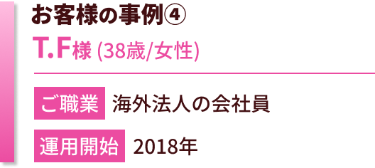 お客様の事例　RS様